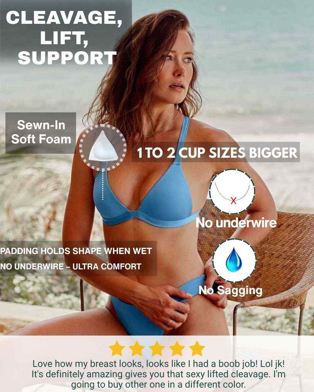 High Leg Scoop Bikini Bottom