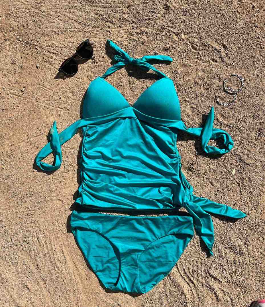 Envy Push Up® Padded Halter Tankini Swimsuit Top