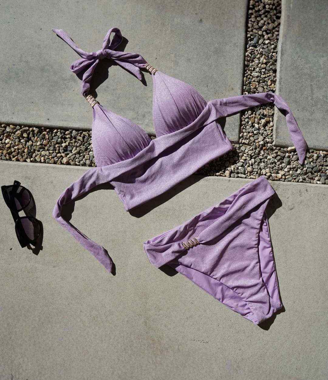 Shimmer High Leg Bottom