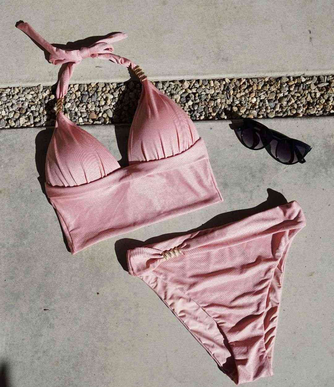 Shimmer High Leg Bottom