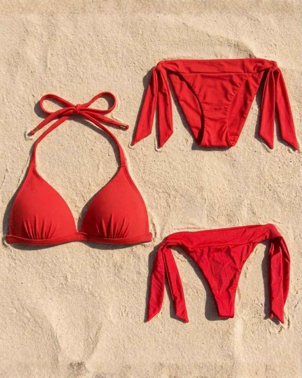 Envy Push Up® Padded Triangle String Bikini Top