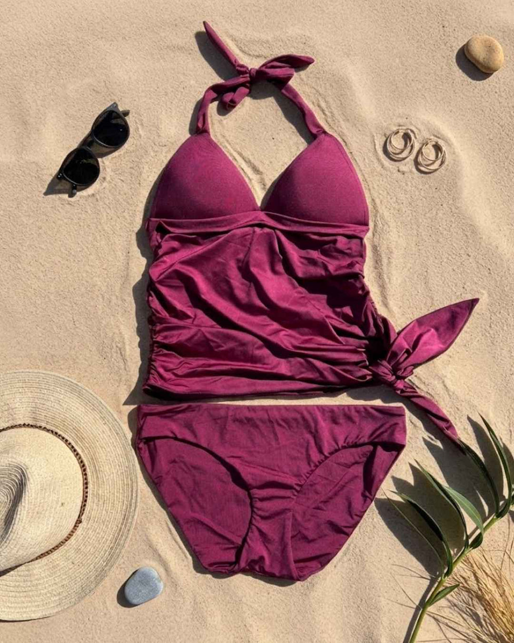 Envy Push Up® Padded Halter Tankini Swimsuit Top