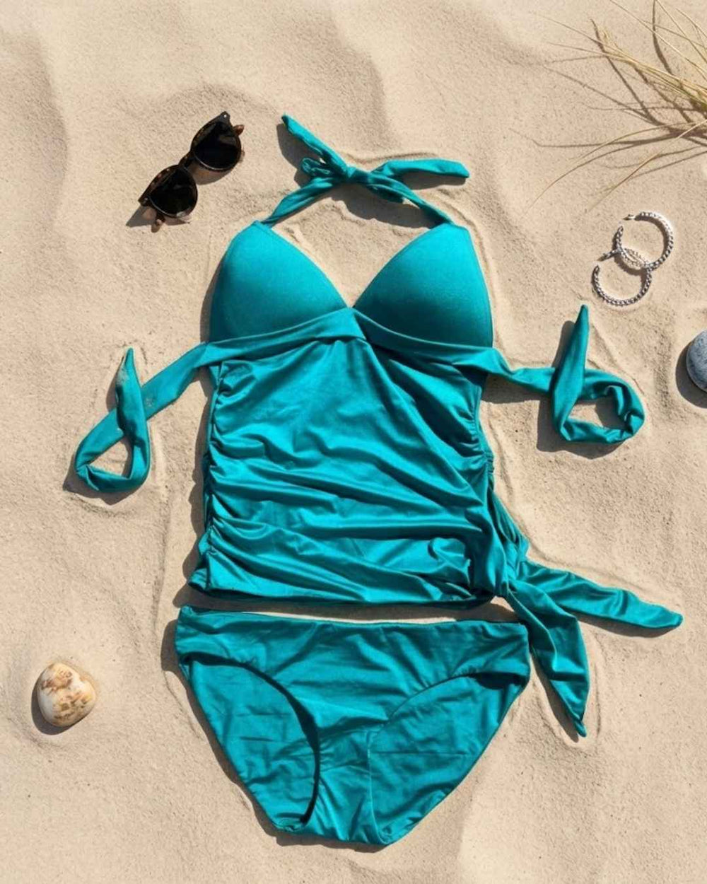 Envy Push Up® Padded Halter Tankini Swimsuit Top