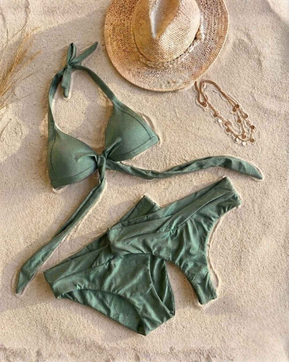 Envy Push Up® Bust Enhancing Cross Halter Bikini Top