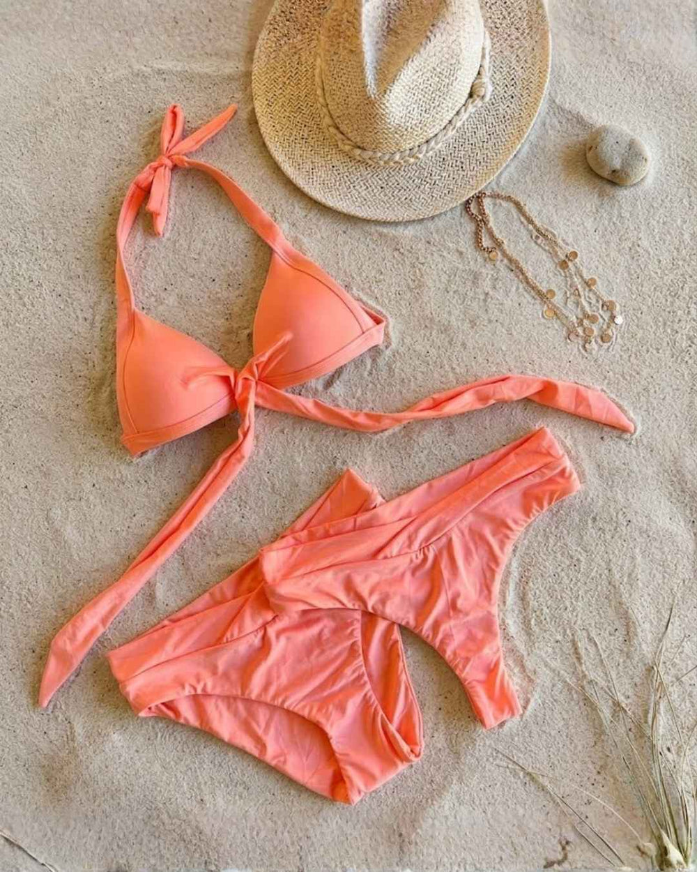 Envy Push Up® Bust Enhancing Cross Halter Bikini Top