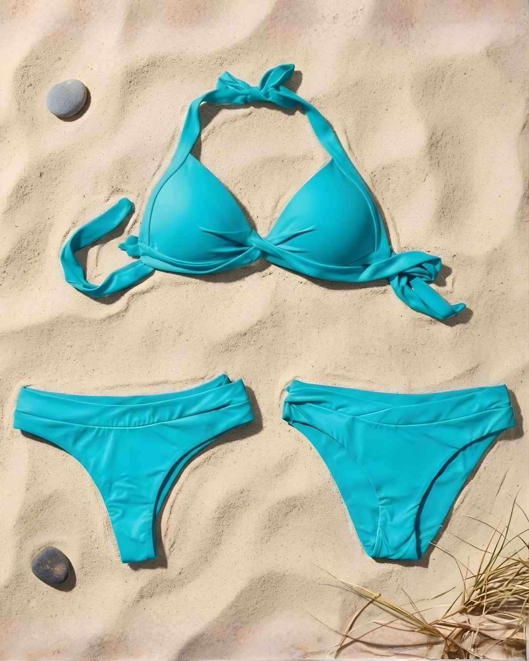 Front V High Leg Scoop Bottom and Cheeky