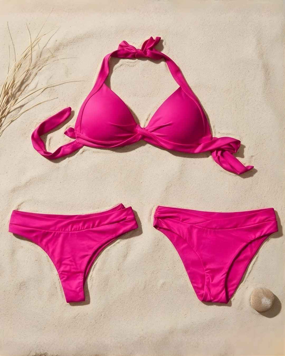 Front V High Leg Scoop Bottom and Cheeky