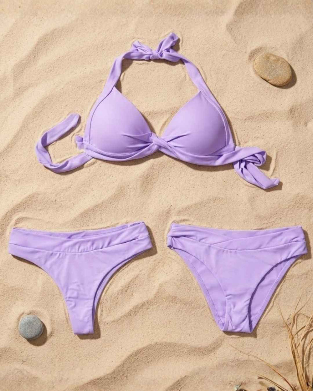 Front V High Leg Scoop Bottom and Cheeky