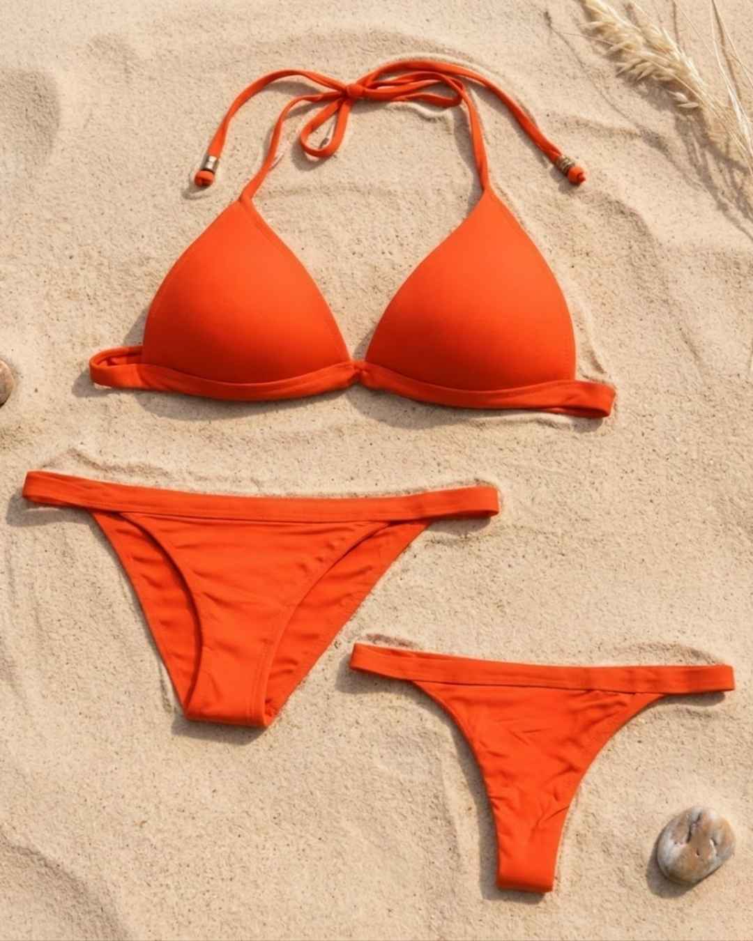 Tropical Banded Bikini Bottom