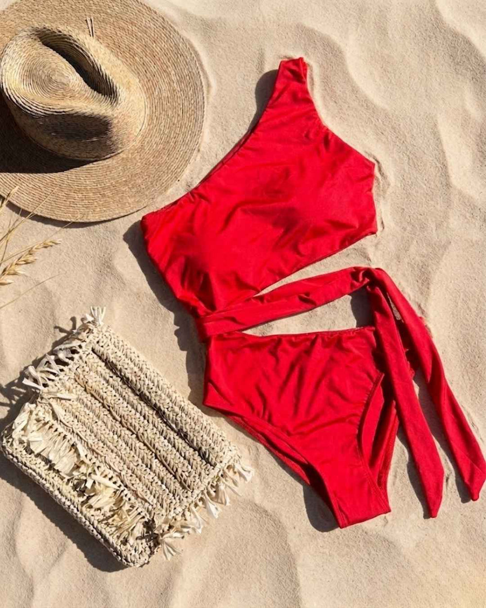 Envy Push Up® Padded One Shoulder Cutout One-Piece Swimsuit