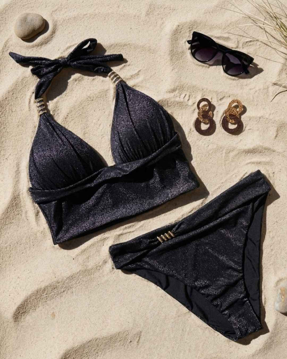 Envy Push Up® Padded Shimmer Crop Top