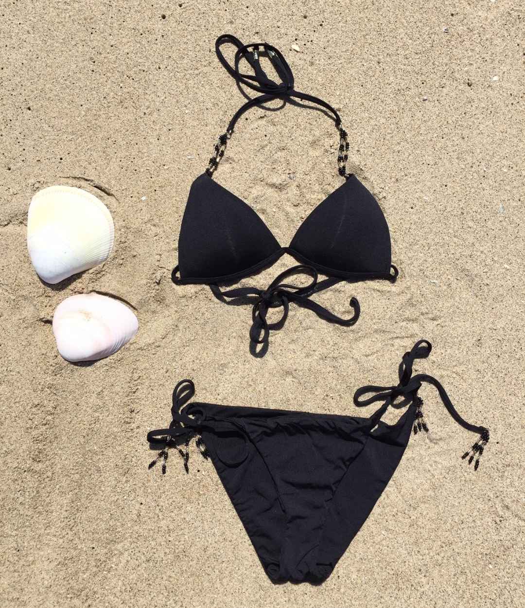 Envy Push Up® Beaded String Bikini Top