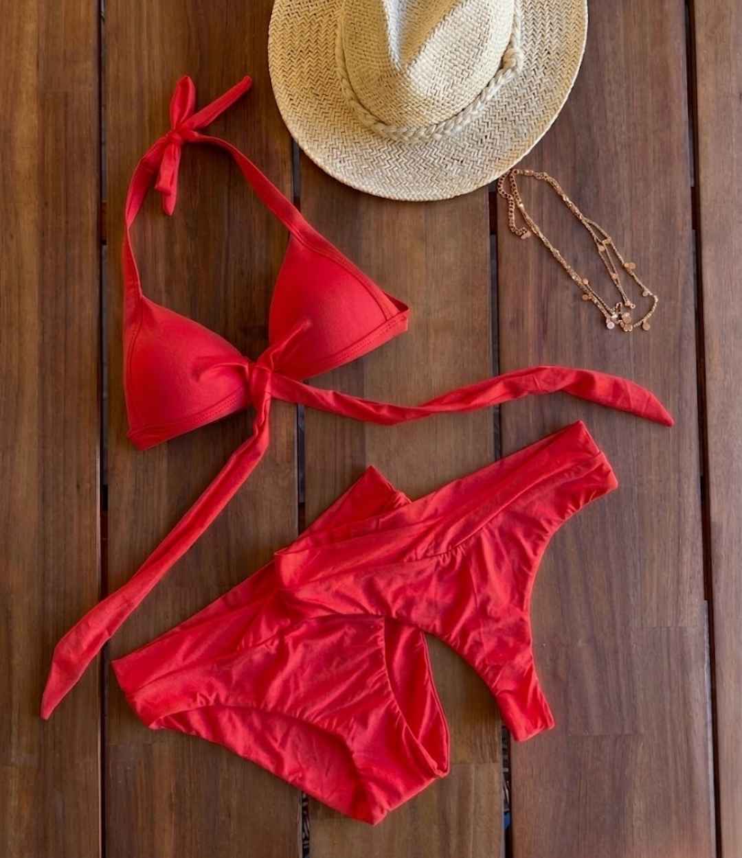 Envy Push Up® Bust Enhancing Cross Halter Bikini Top