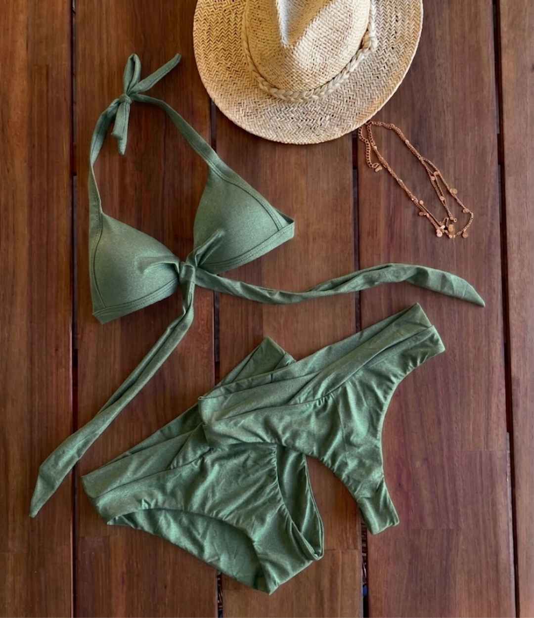 Envy Push Up® Bust Enhancing Cross Halter Bikini Top