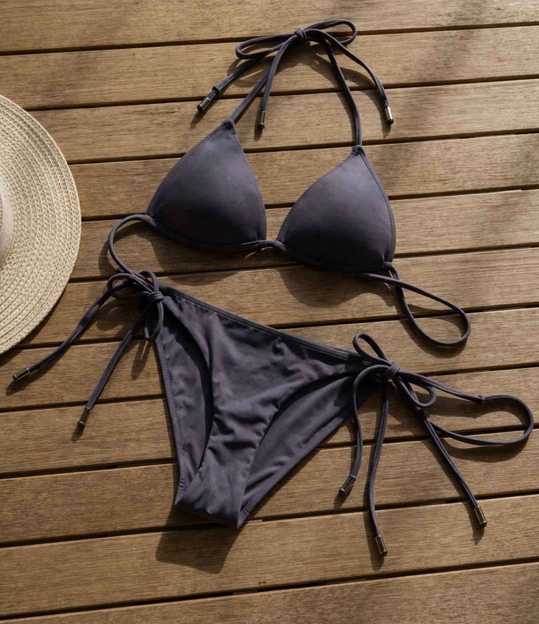 Seamless Side Tie Bottom and Cheeky