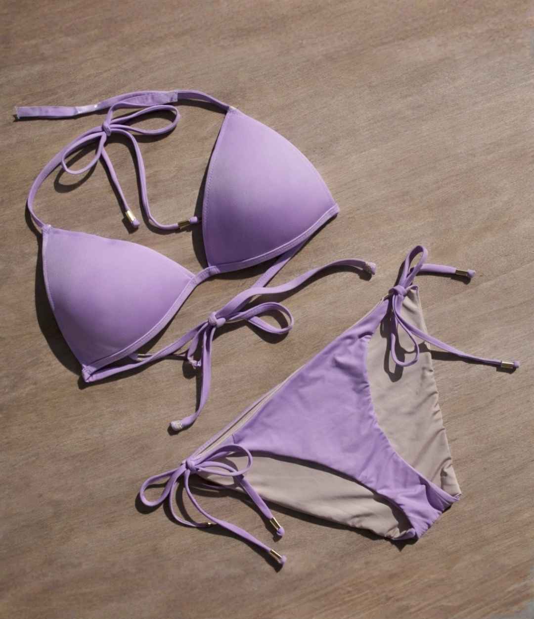 Seamless Side Tie Bottom and Cheeky