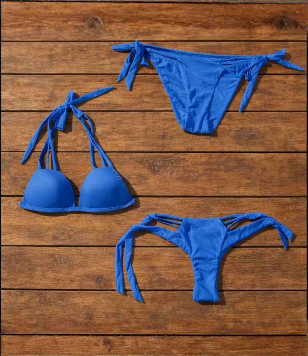 Envy Push Up® Bust Enhancing Strappy String Bikini Top