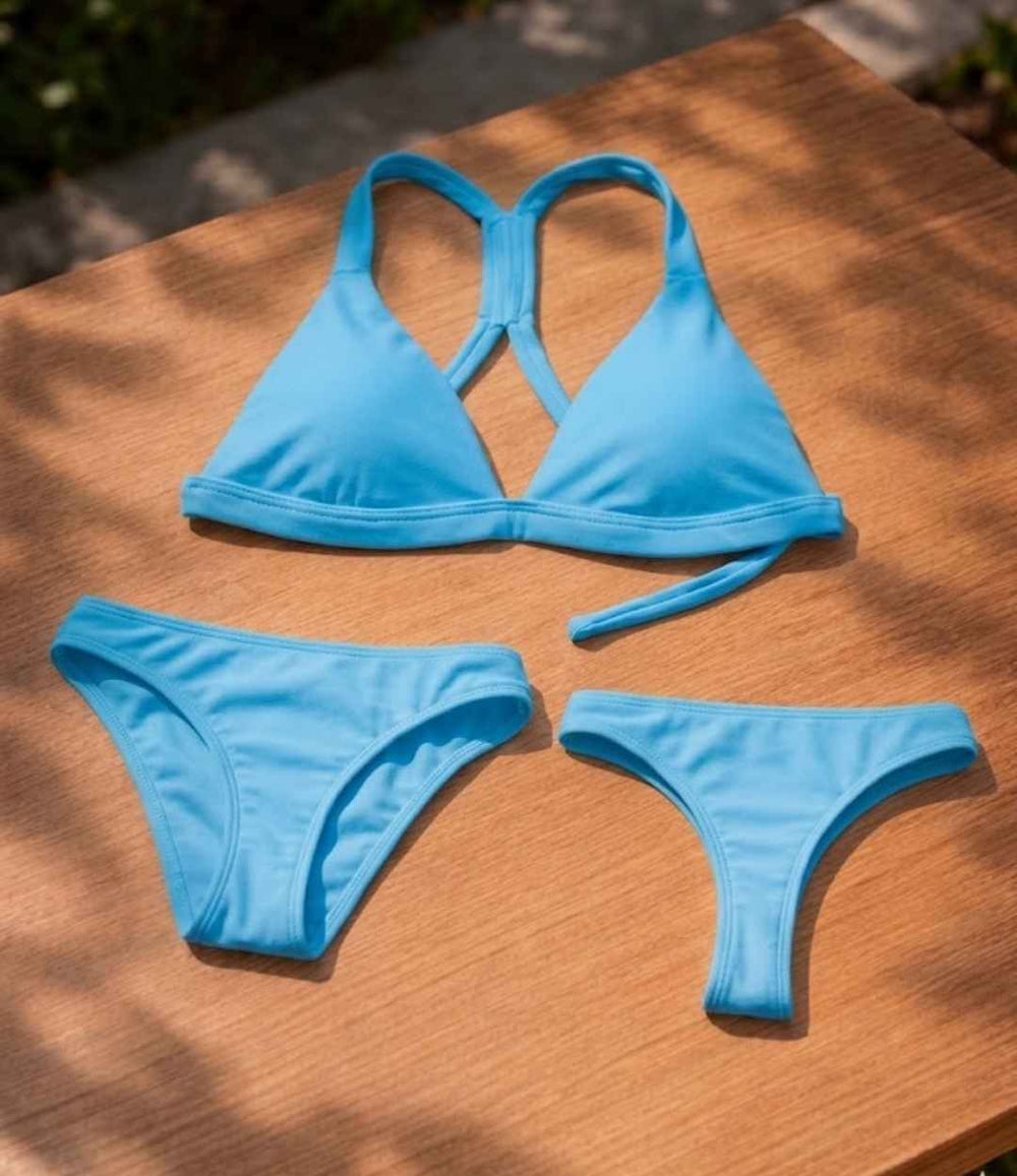 High Leg Scoop Bikini Bottom