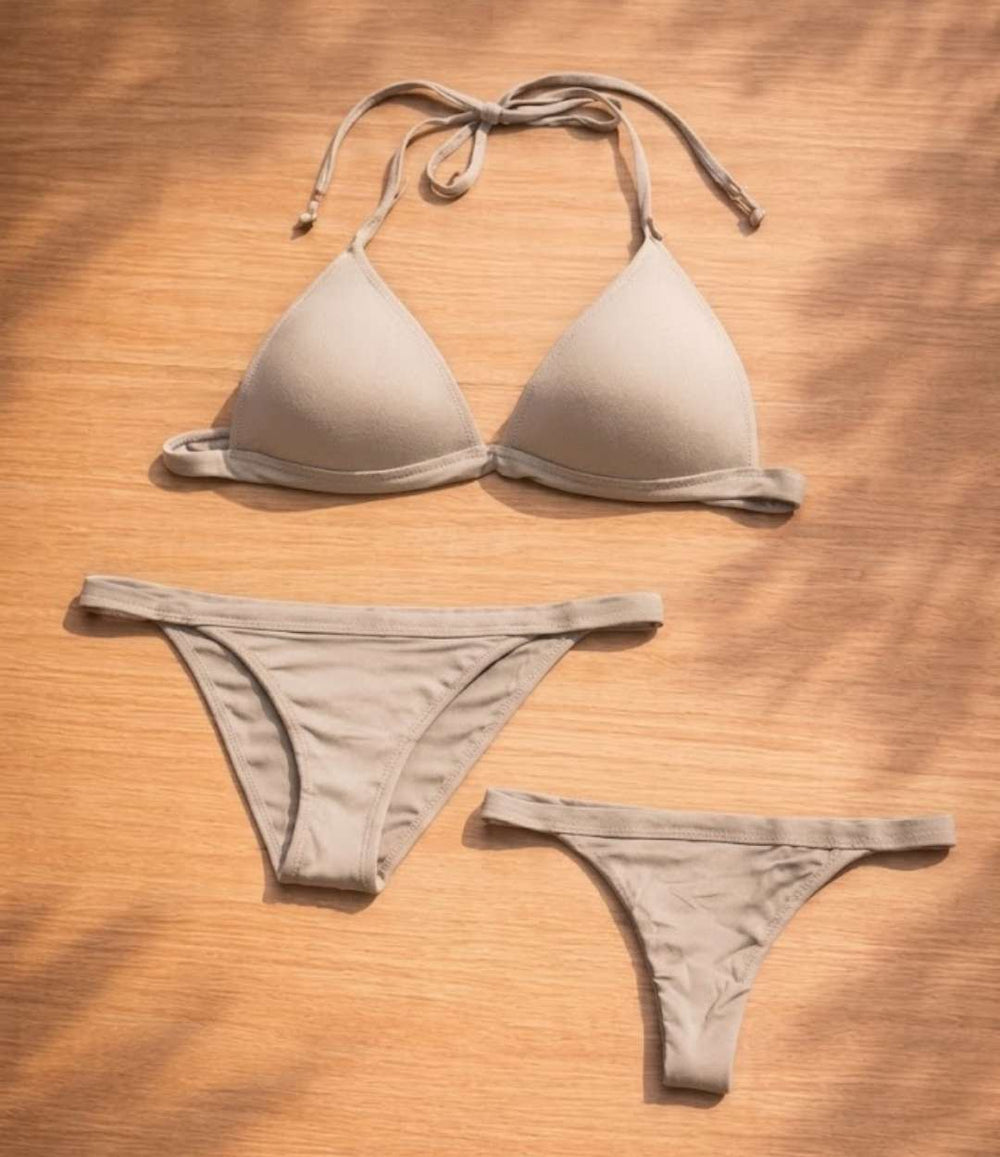 Tropical Banded Bikini Bottom