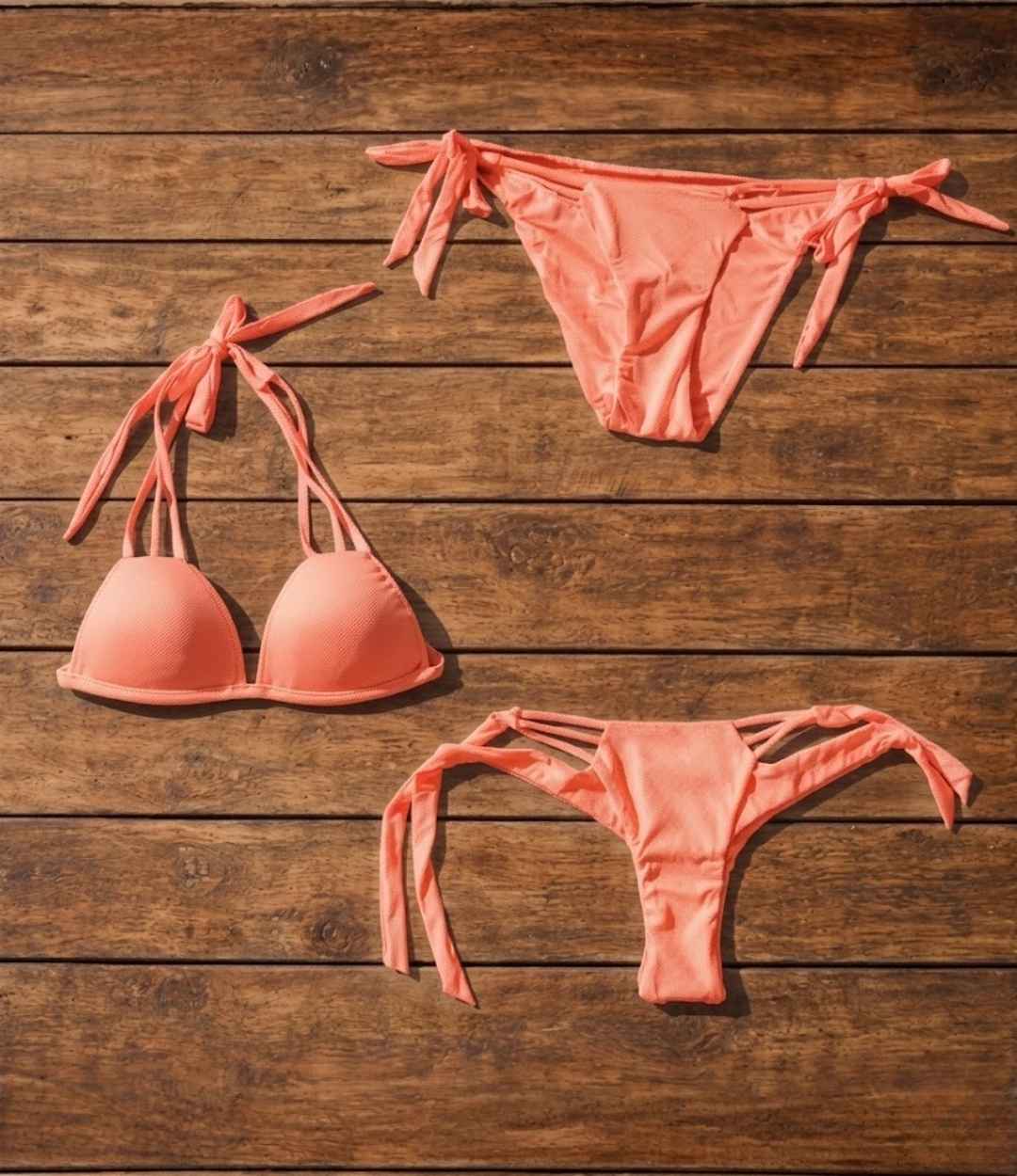 Envy Push Up® Bust Enhancing Strappy String Bikini Top