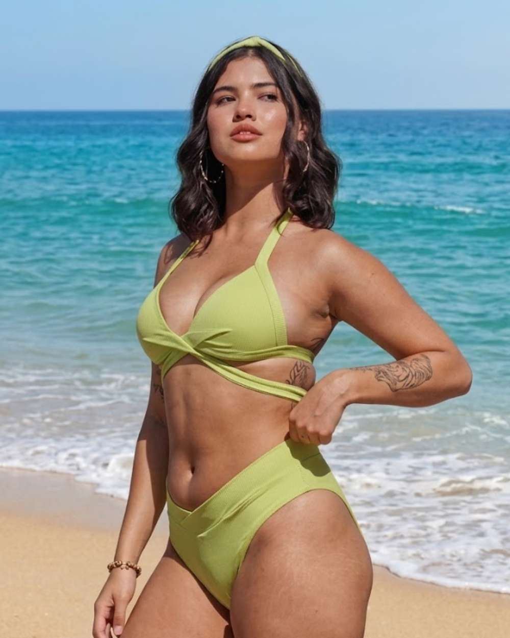 Envy Push Up® Padded Cross Halter Top