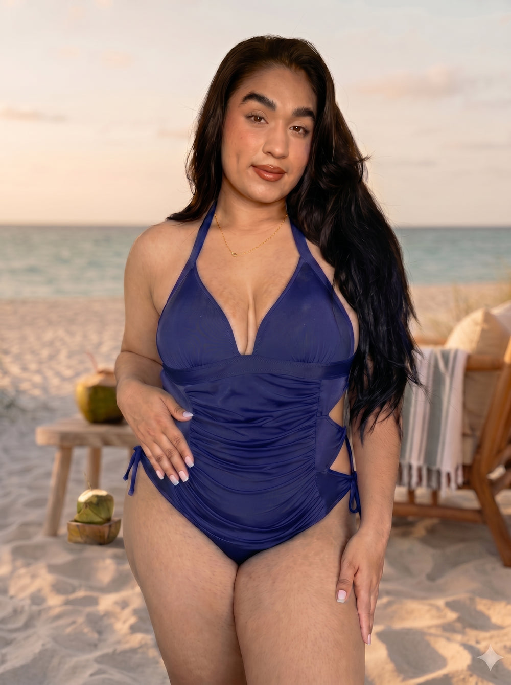 Envy Push Up® Enhancing One Piece Swimsuit with Tummy Tuck Lining