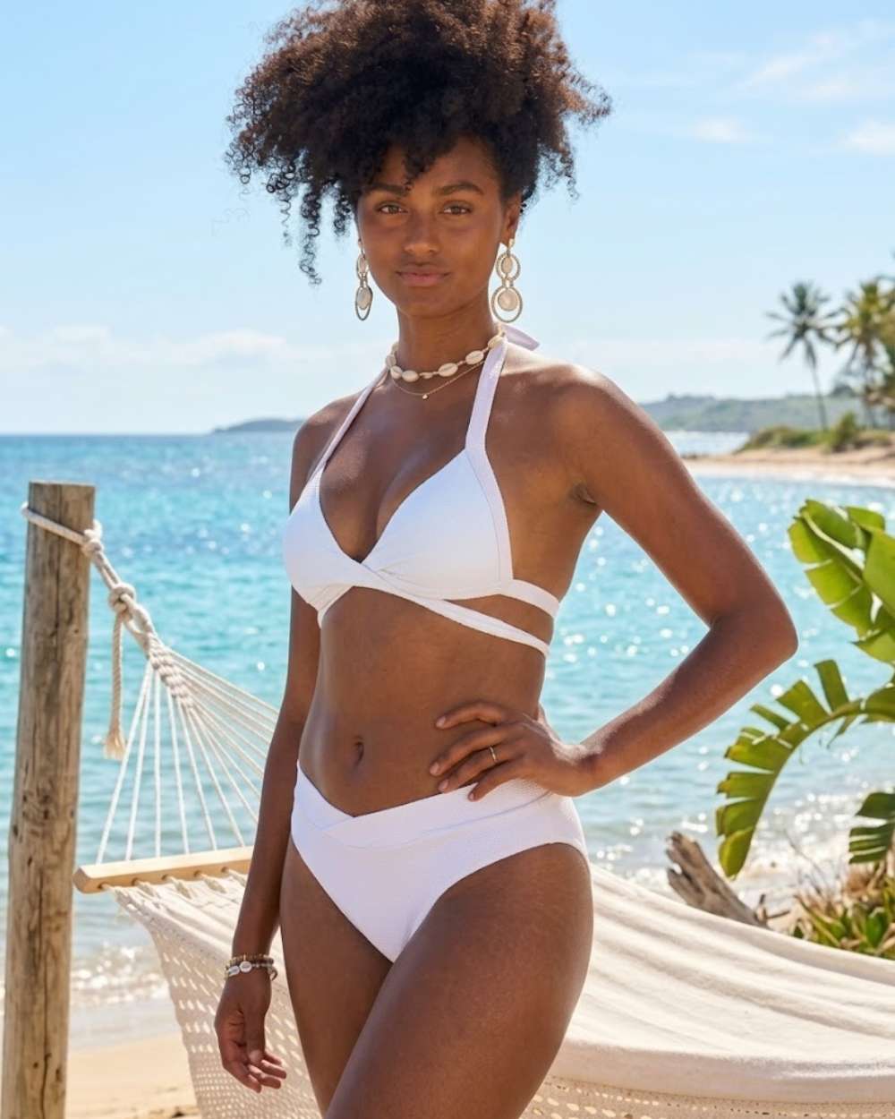 Front V High Leg Scoop Bottom and Cheeky