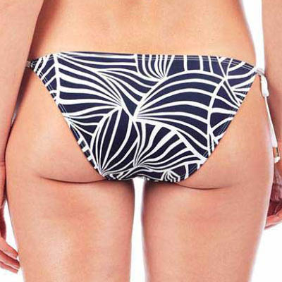 FINAL SALE Print String Bikini Bottom