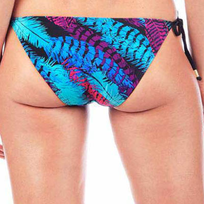 FINAL SALE Print String Bikini Bottom