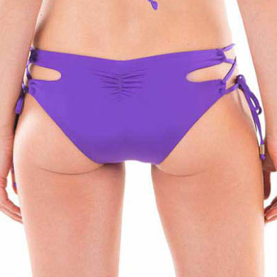 FINAL SALE Cutout String Bikini Bottom Cheeky or Classic Cut