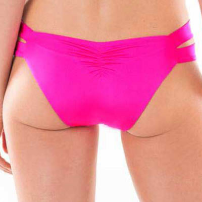 FINAL SALE Side Shirred Hipster Swimsuit Bottom