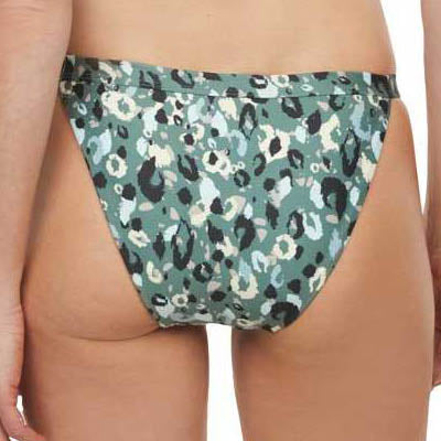 Tropical Banded Bikini Bottom