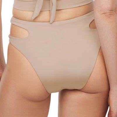 FINAL SALE Cutout High Leg Swimsuit Bottom