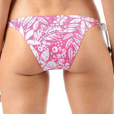FINAL SALE Print String Bikini Bottom