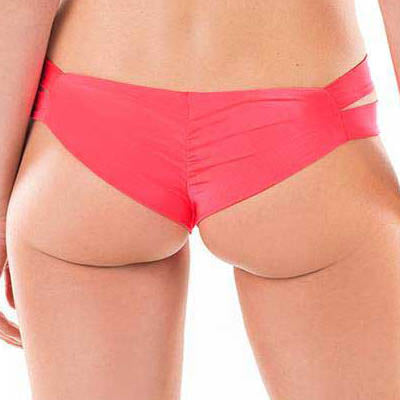 FINAL SALE Side Shirred Hipster Swimsuit Bottom