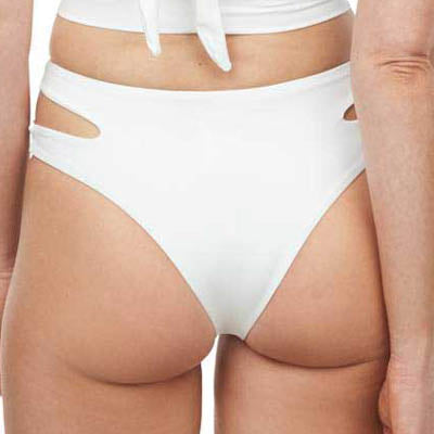 FINAL SALE Cutout High Leg Swimsuit Bottom