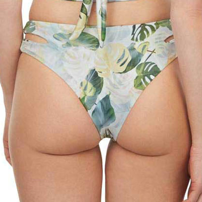 FINAL SALE Cutout High Leg Swimsuit Bottom