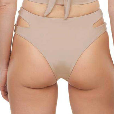 FINAL SALE Cutout High Leg Swimsuit Bottom