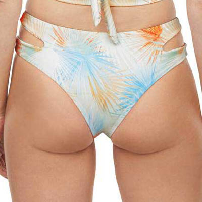 FINAL SALE Cutout High Leg Swimsuit Bottom