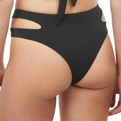 FINAL SALE Cutout High Leg Swimsuit Bottom