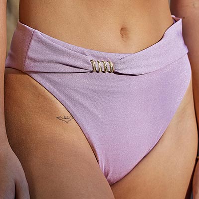 Shimmer High Leg Bottom