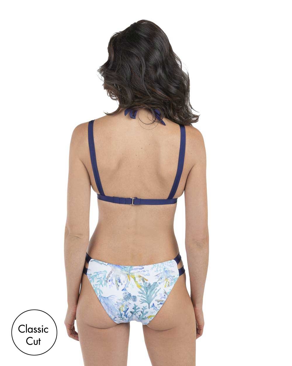 FINAL SALE Envy Push Up® Two Tab Halter Top Swimsuit