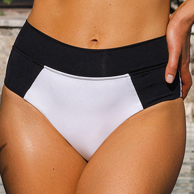 FINAL SALE High Waist Bottom with Front Panels