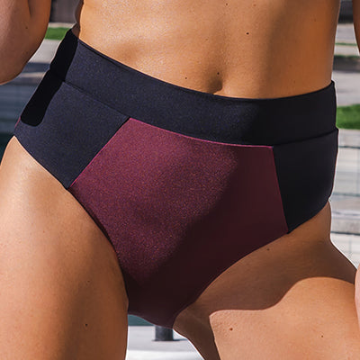 FINAL SALE High Waist Bottom with Front Panels