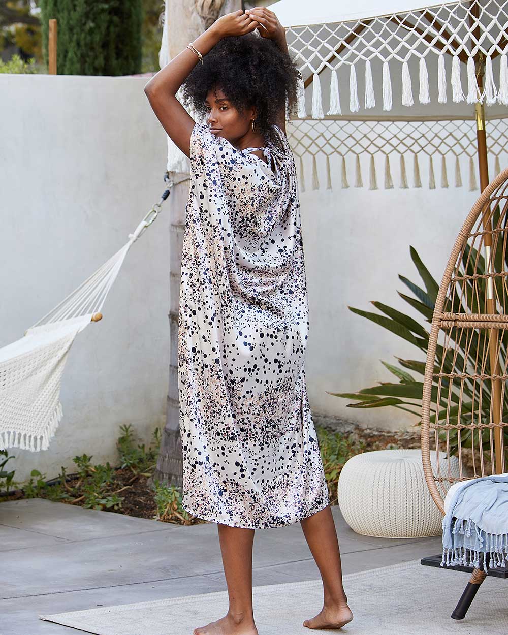 Long Kimono Beach Cover Up