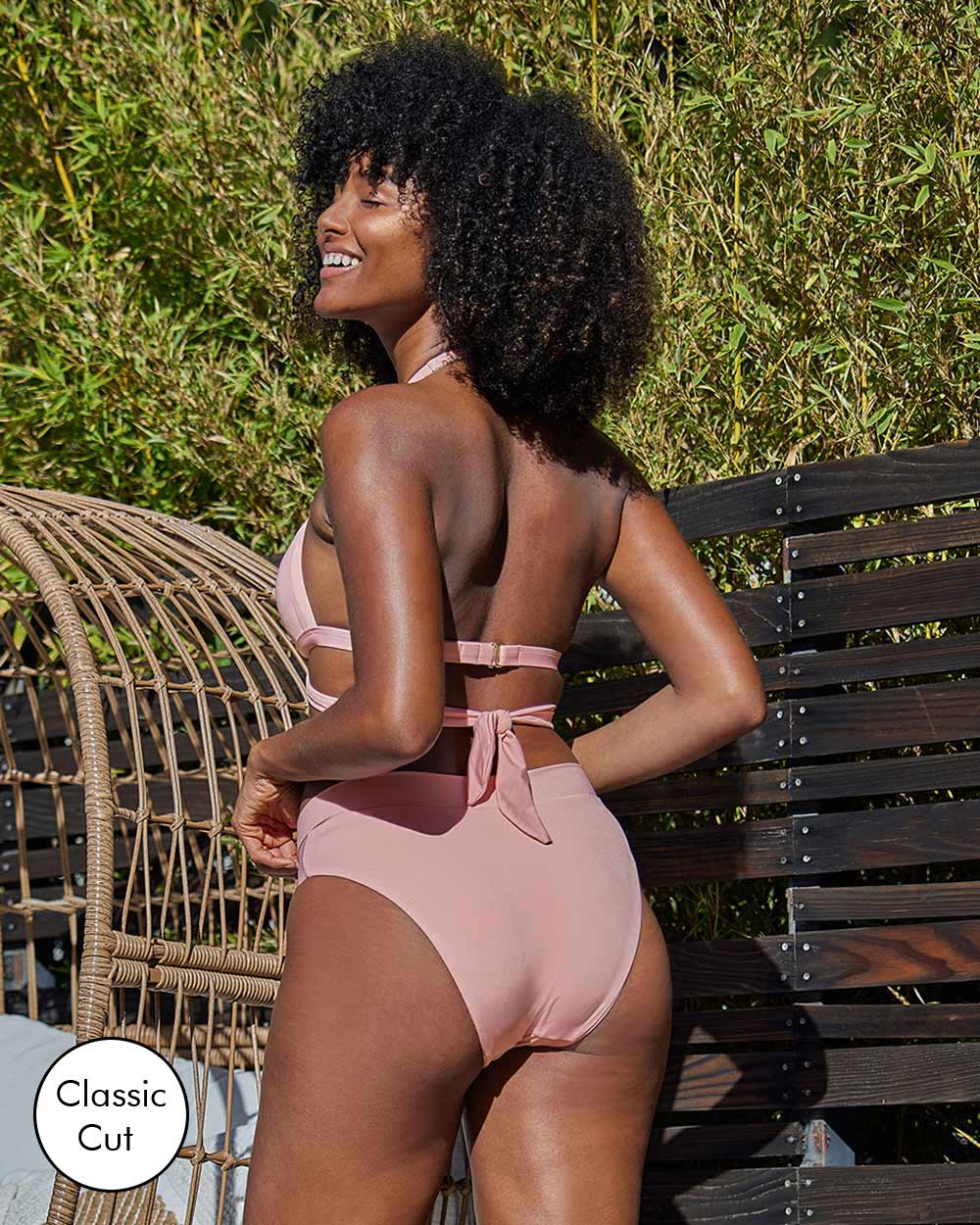 Shimmer High Leg Bottom