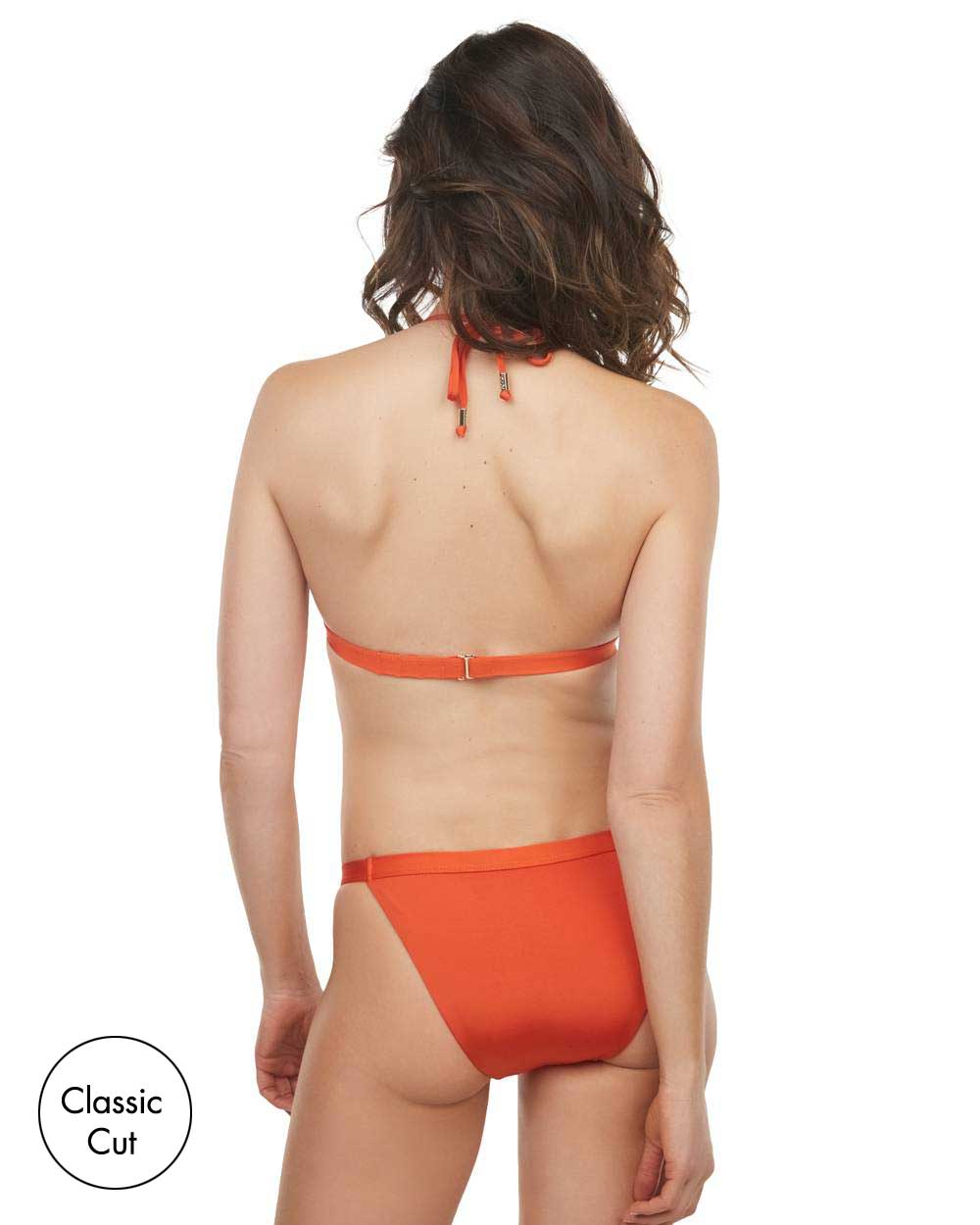 Envy Push Up® Tropical Banded String Bikini Top