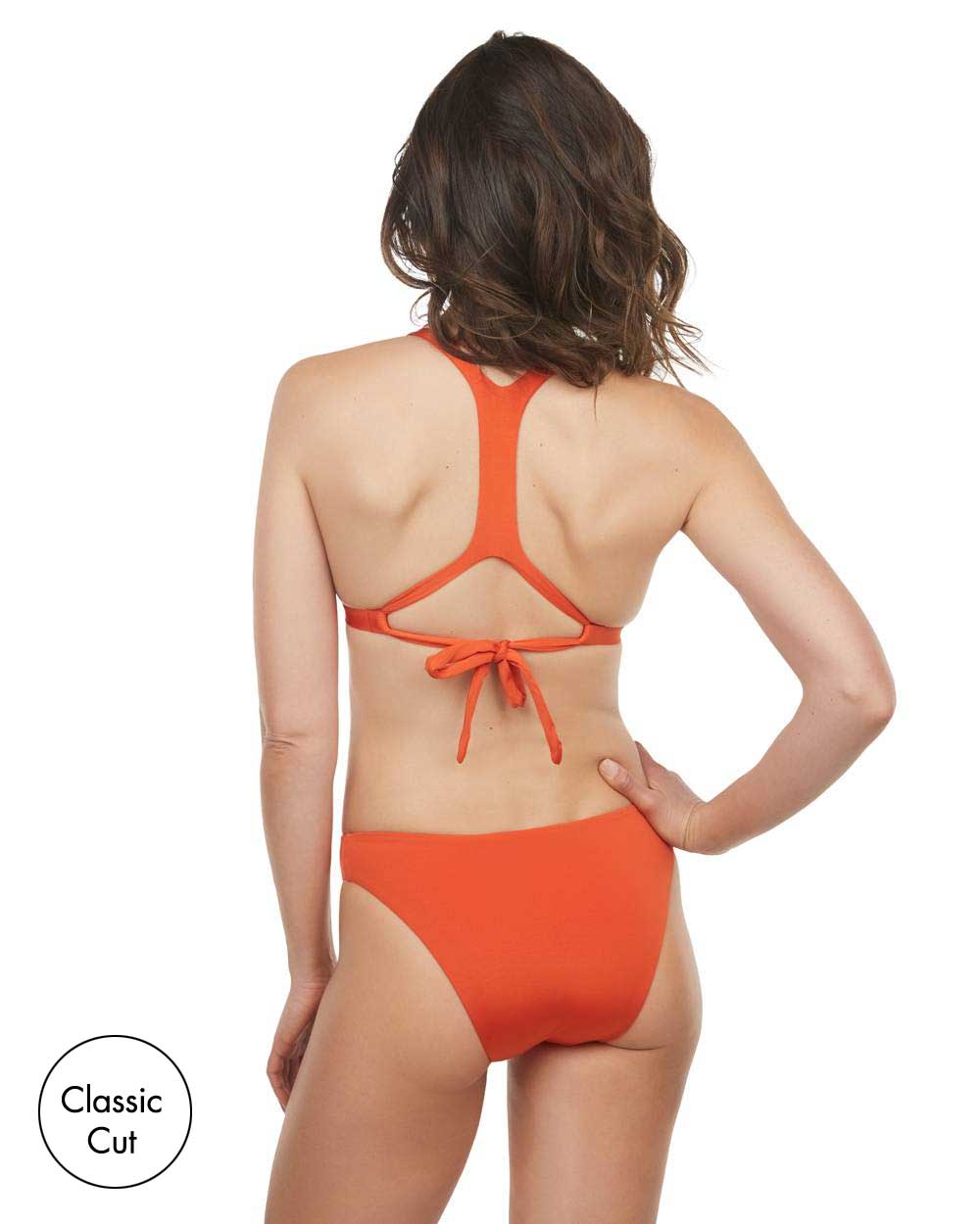 High Leg Scoop Bikini Bottom