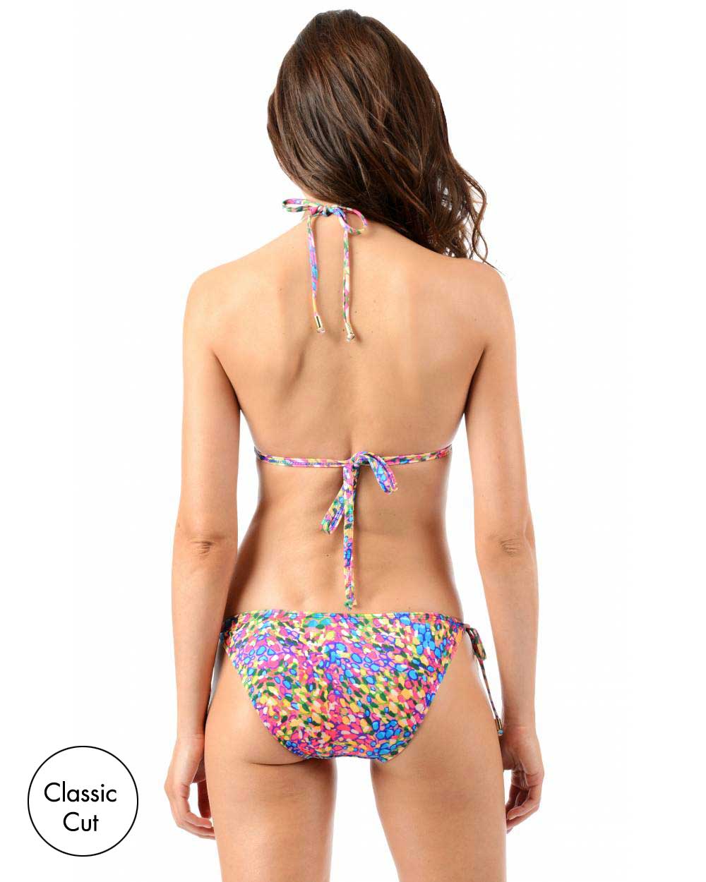 Envy Push Up® Print String Bikini Top