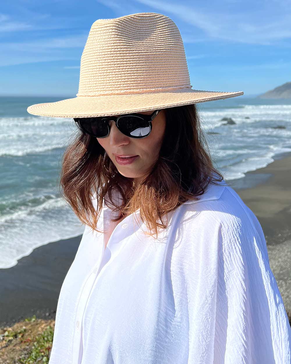 FINAL SALE Women's Water Repellent Fedora Hat